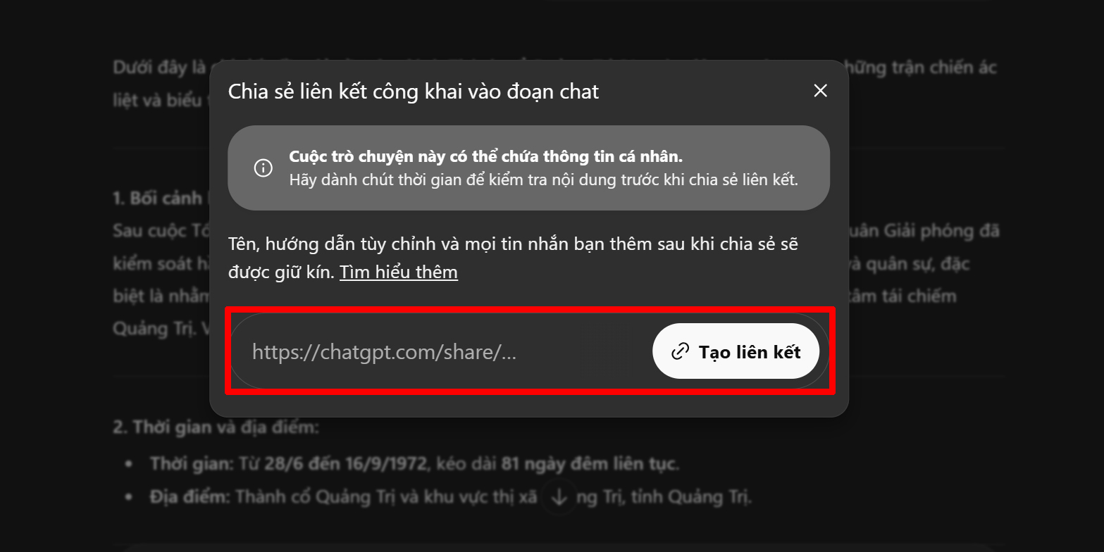 Cách Chia Sẻ Đoạn Chat Trên Chatgpt Cách Chia Sẻ Đoạn Chat Trên Chatgpt