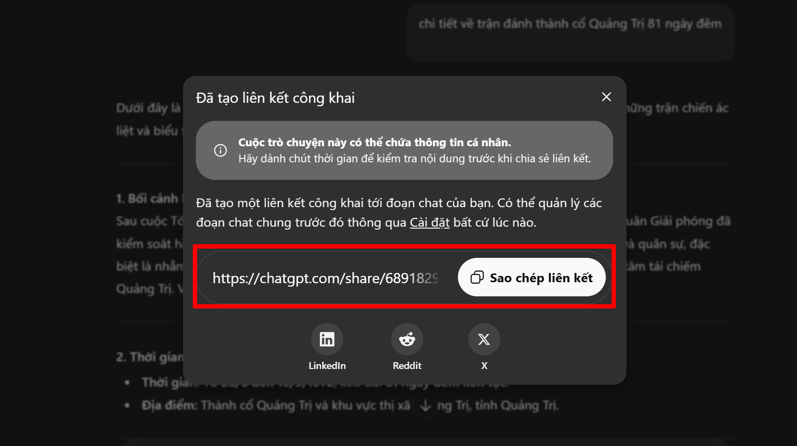 Cách Chia Sẻ Đoạn Chat Trên Chatgpt Cách Chia Sẻ Đoạn Chat Trên Chatgpt