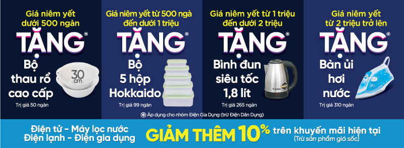 CONCERT GIA DỤNG - SĂN SALE GI&Aacute; RẺ. Duy nhất từ 05/12 - 14/12! Cơ hội tr&uacute;ng Nồi cơm điện/ Bếp ga đ&ocirc;i/ Nồi chi&ecirc;n kh&ocirc;ng dầu miễn ph&iacute;