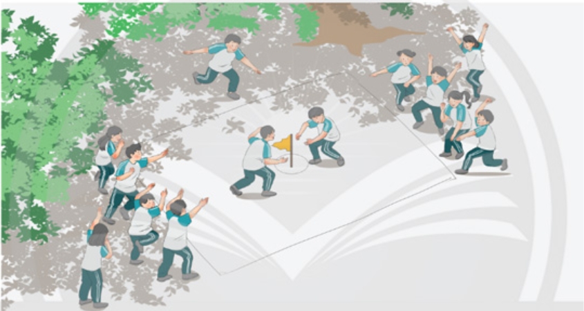 Hình minh hoạ trò chơi cướp cờ