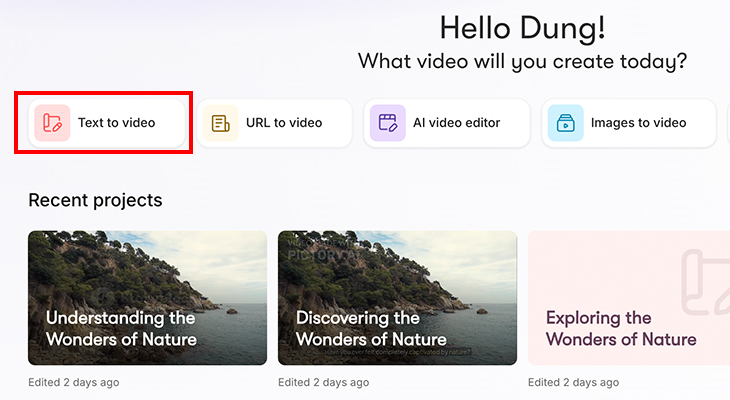 Cách tạo video từ văn bản trên Pictory AI là gi