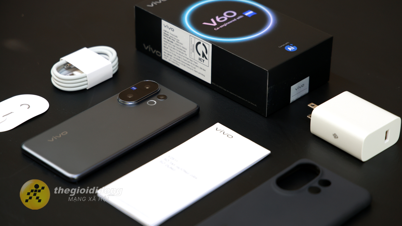 Trên Tay Vivo V60: Thiết Kế Đẹp, Camera Ai, Snapdragon 7 Gen 4 Trên Tay Vivo V60: Thiết Kế Đẹp, Camera Ai, Snapdragon 7 Gen 4