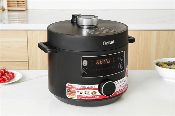 Nồi Tefal CY754830 4.8 lít với lòng nồi dày 2 mm, 11 chế độ nấu tiện lợi
