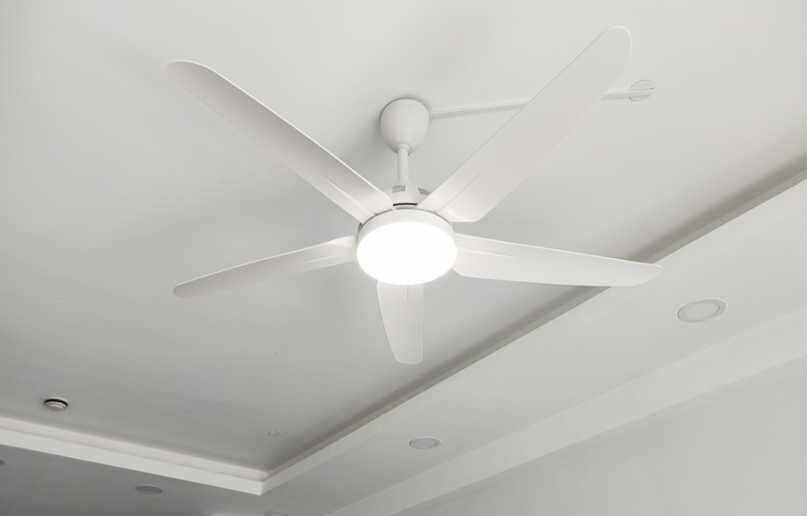 Quạt trần ACF02D525 tích hợp đèn LED, đảo chiều gió, phù hợp phòng ngủ Quạt trần ACF02D525 tích hợp đèn LED, đảo chiều gió, phù hợp phòng ngủ