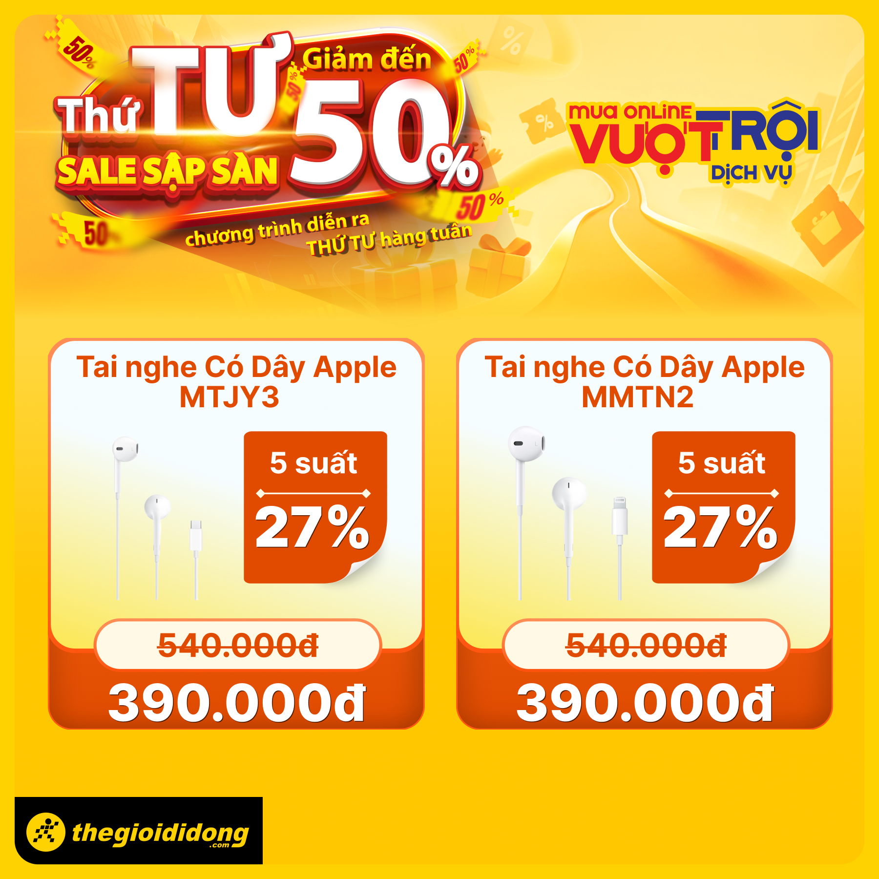 Cực Hot: Mời Đoàn Mình Di Chuyển Vào Trang Tgdđ Săn Deal Thứ 4 – Sale Sập Sàn Tới 50%! Cực Hot: Mời Đoàn Mình Di Chuyển Vào Trang Tgdđ Săn Deal Thứ 4 – Sale Sập Sàn Tới 50%!
