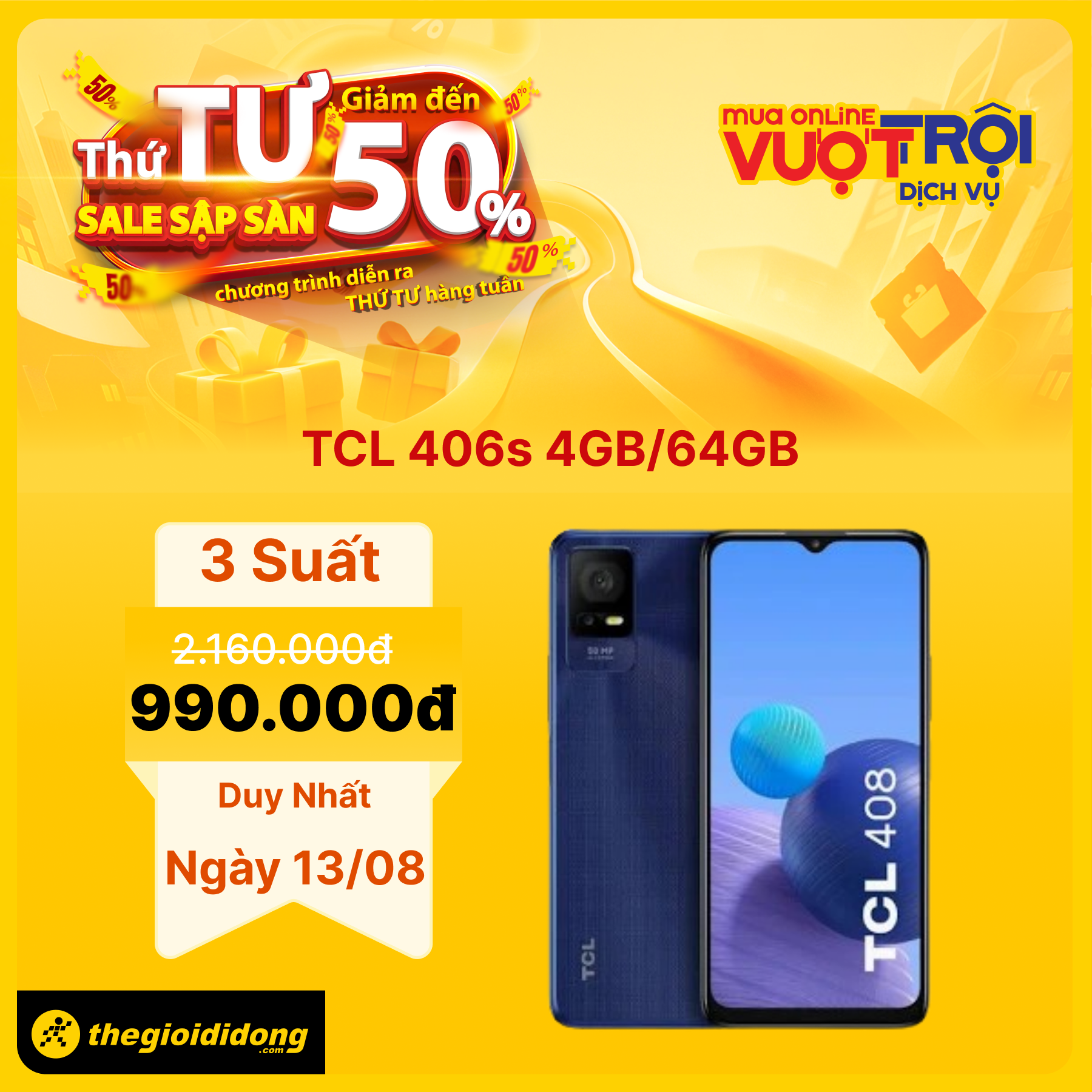 Cực Hot: Mời Đoàn Mình Di Chuyển Vào Trang Tgdđ Săn Deal Thứ 4 – Sale Sập Sàn Tới 50%! Cực Hot: Mời Đoàn Mình Di Chuyển Vào Trang Tgdđ Săn Deal Thứ 4 – Sale Sập Sàn Tới 50%!