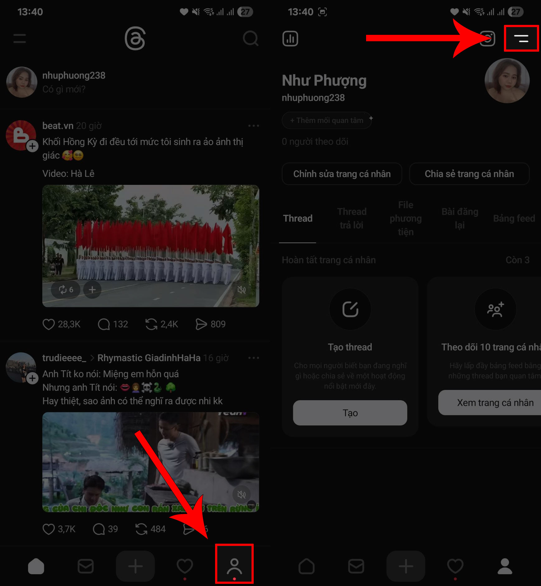 Cách Xem Bài Viết Đã Thích Trên Threads Cách Xem Bài Viết Đã Thích Trên Threads