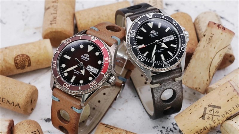 Đồng hồ Orient Mako có khả năng chống nước tốt tới 20ATM