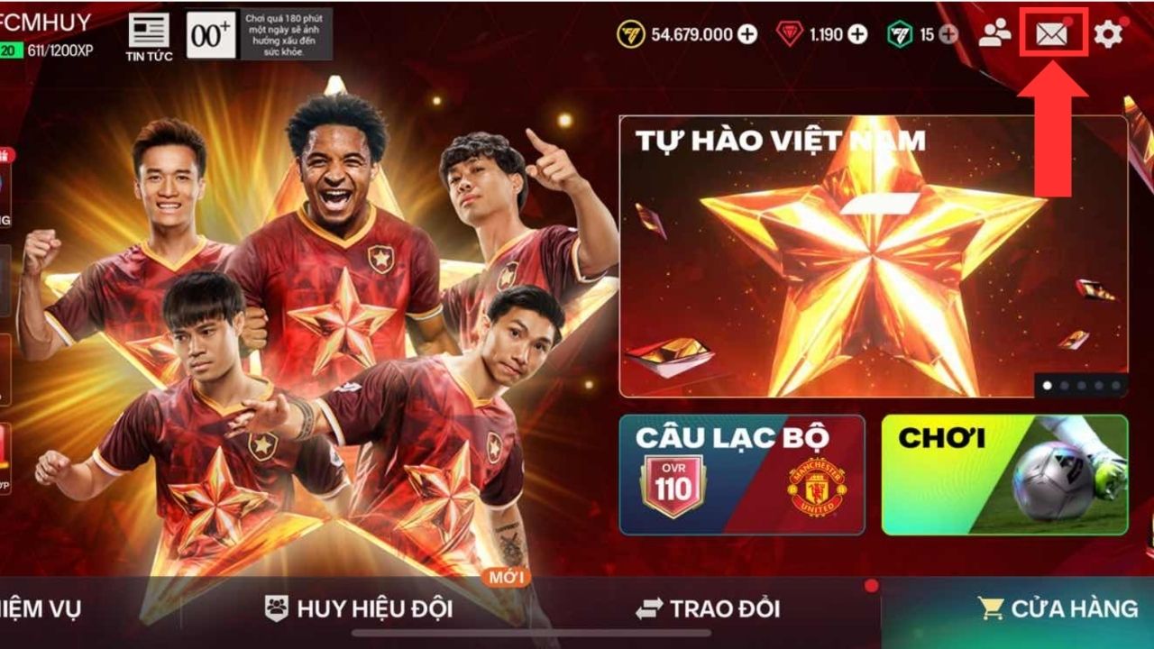 Kiểm tra hộp thư Kiểm tra hộp thư