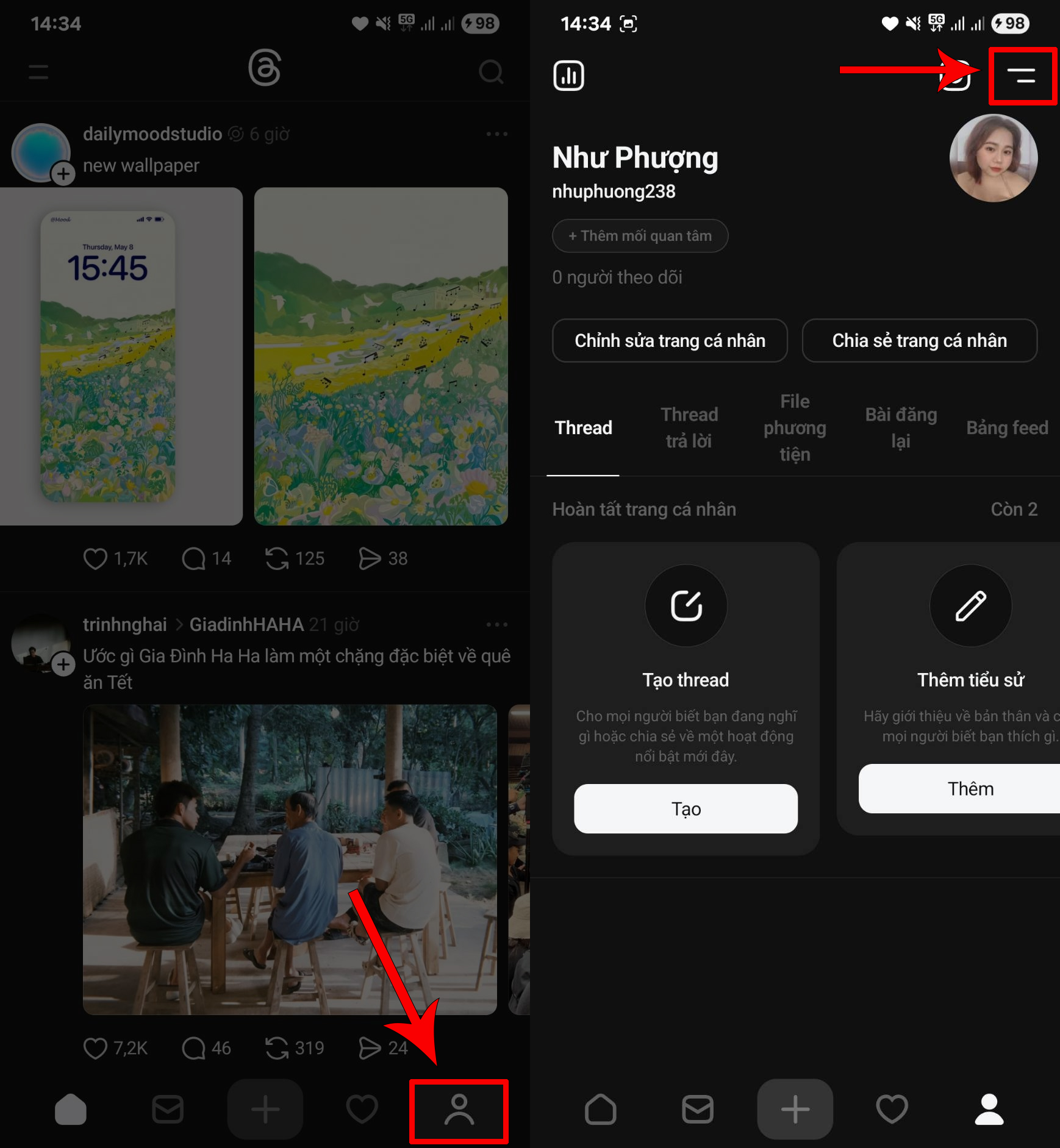 Cách Tắt Trạng Thái Online Trên Threads Cách Tắt Trạng Thái Online Trên Threads