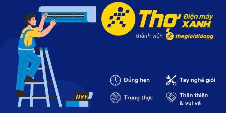 Bơm gas máy lạnh chất lượng tại Thợ Điện máy XANH