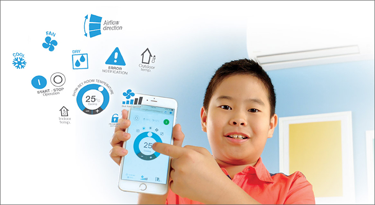 Ứng dụng Daikin Mobile Controller là app điều khiển điều hòa Daikin 