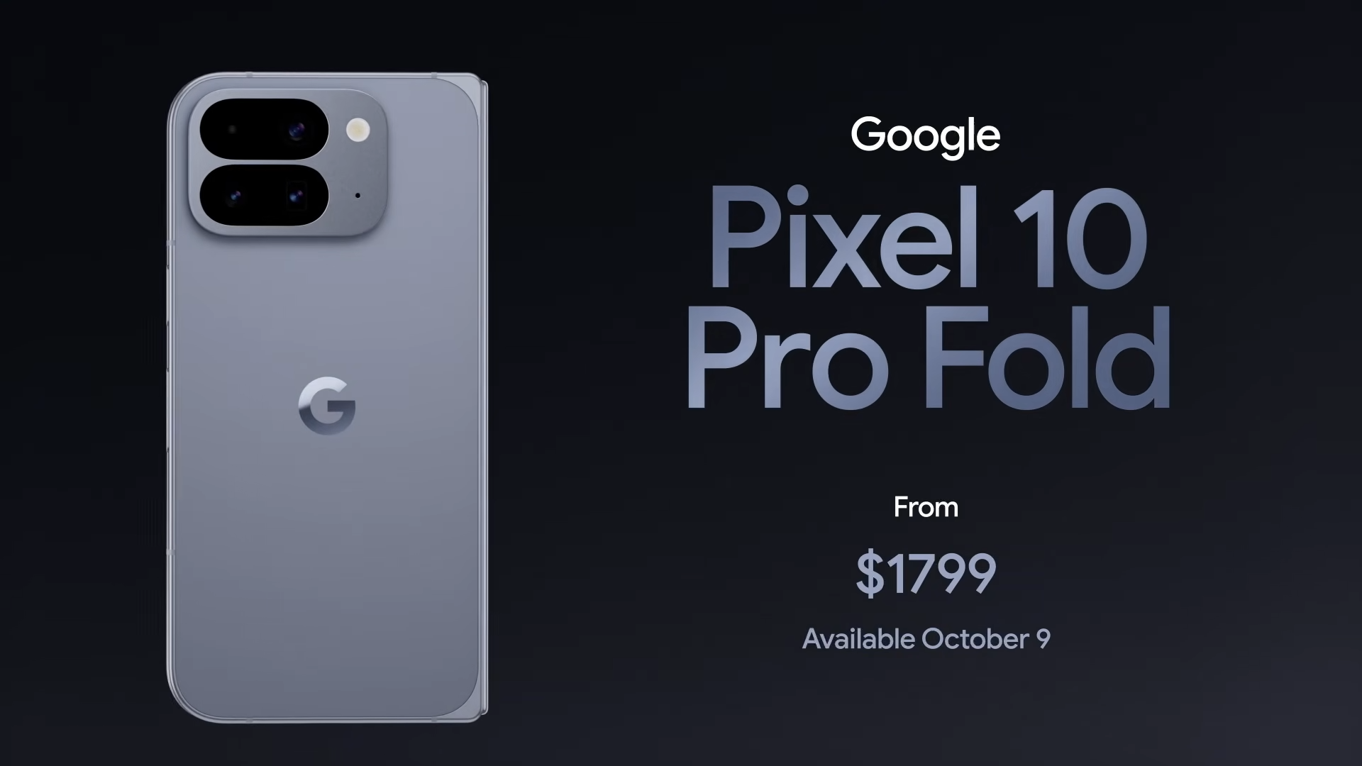 Google Pixel 10 Pro Fold Google Pixel 10 Pro Fold