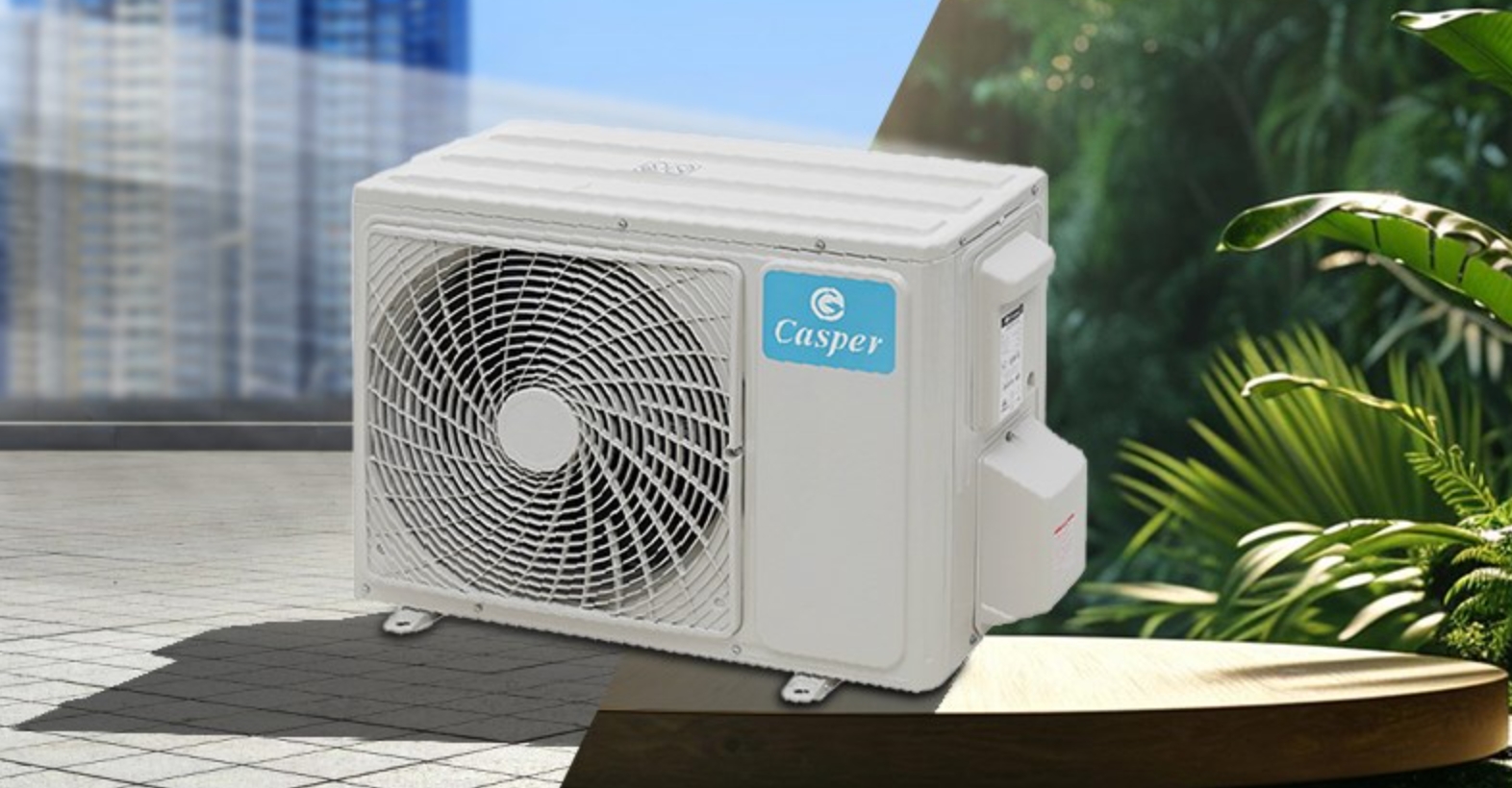 Quạt dàn nóng hoặc dàn lạnh hỏng, gió không lưu thông, điều hòa Casper không làm mát phòng