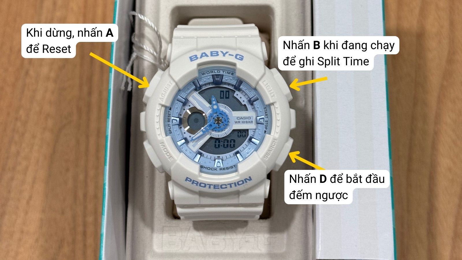 Cách sử dụng chức năng bấm giờ thể thao Cách sử dụng chức năng bấm giờ thể thao