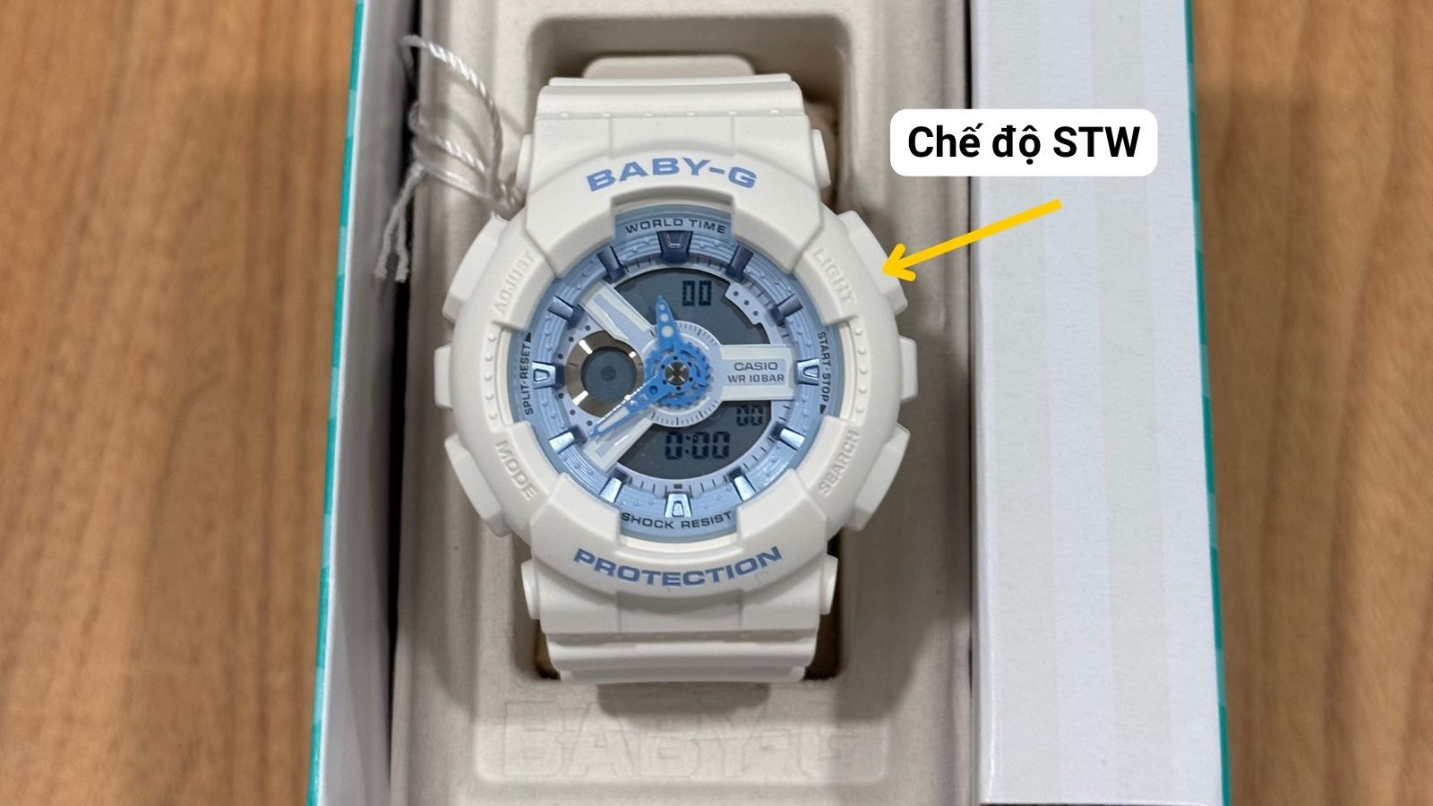 Chế độ STW, dùng để bấm giờ thế thao Chế độ STW, dùng để bấm giờ thế thao