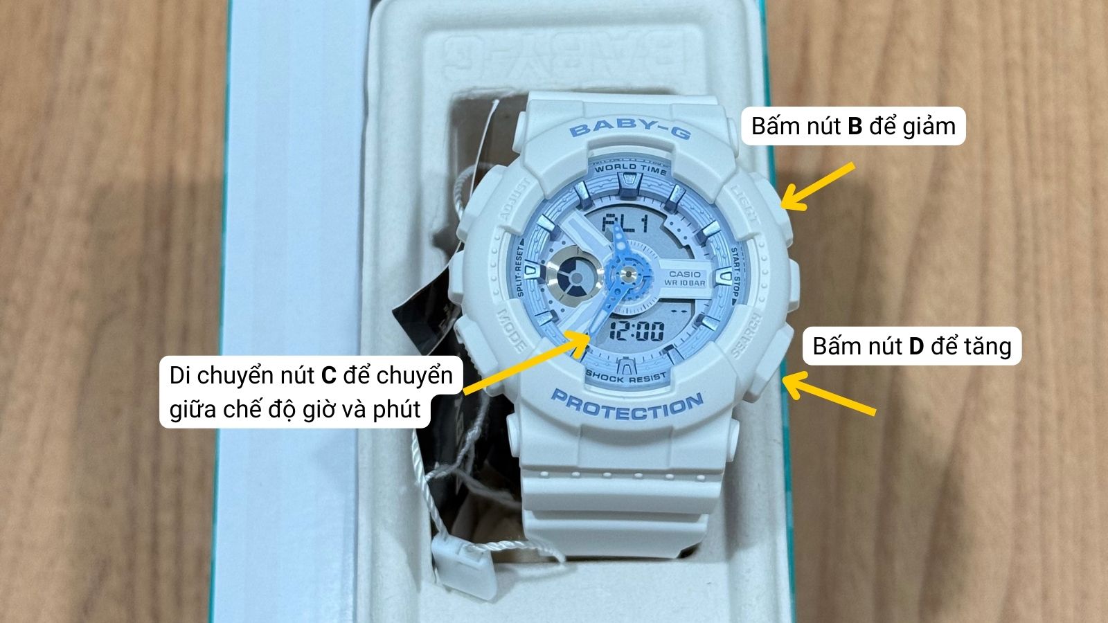 Cách chỉnh giờ báo thức Cách chỉnh giờ báo thức