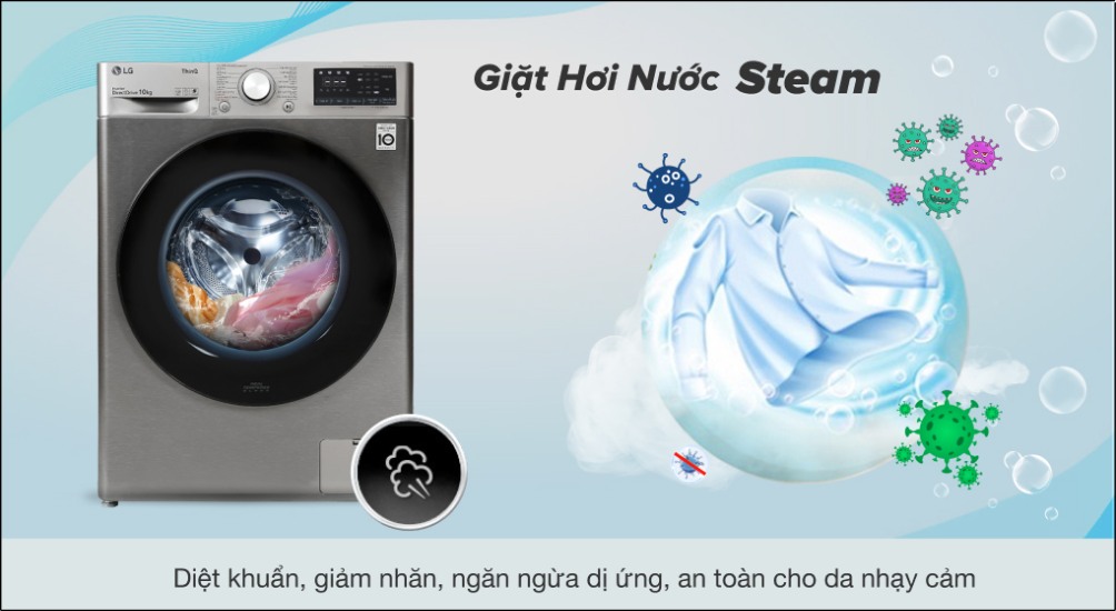 Công nghệ giặt hơi nước Steam là gì? Ai nên sử dụng công nghệ Steam?