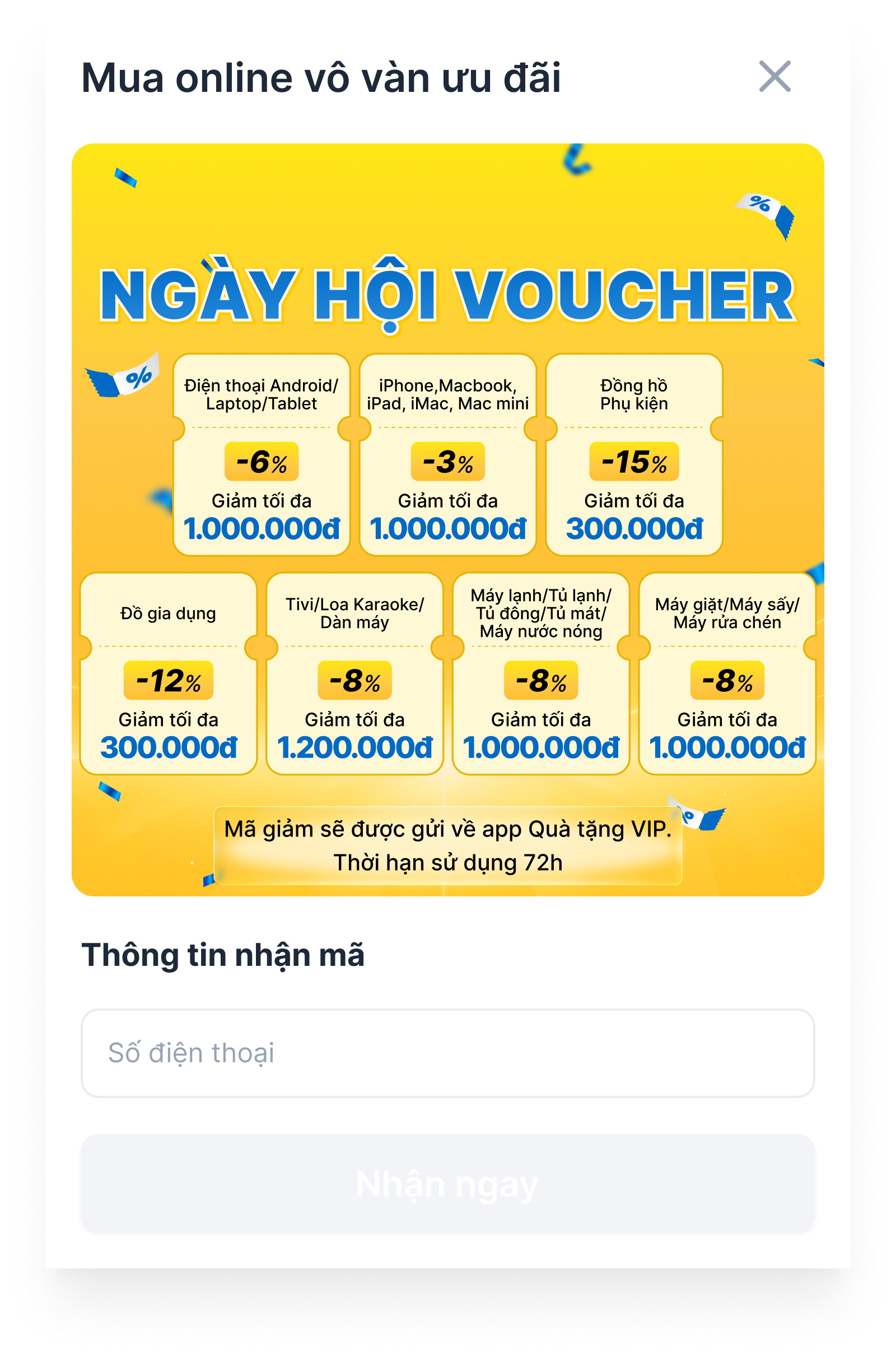 Cách nhận và sử dụng phiếu mua hàng Cách nhận và sử dụng phiếu mua hàng