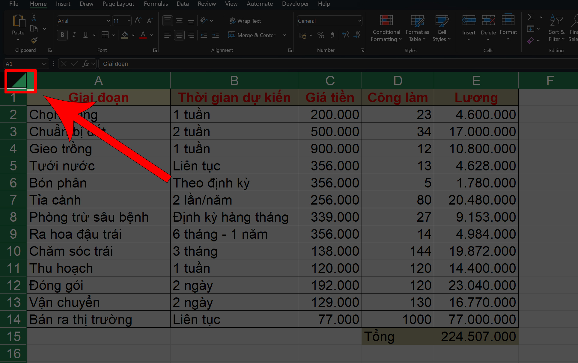 Cách Ẩn Công Thức Trong Excel Cách Ẩn Công Thức Trong Excel