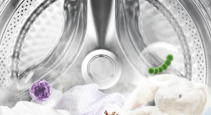 Công nghệ Air Wash hỗ trợ diệt khuẩn trên quần áo
