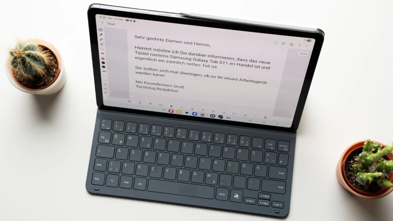 Trên Tay Samsung Galaxy Tab S11: Gọn Nhẹ, Chip Dimensity 9400+ Mạnh Mẽ, Toàn Diện Cho Mọi Nhu Cầu