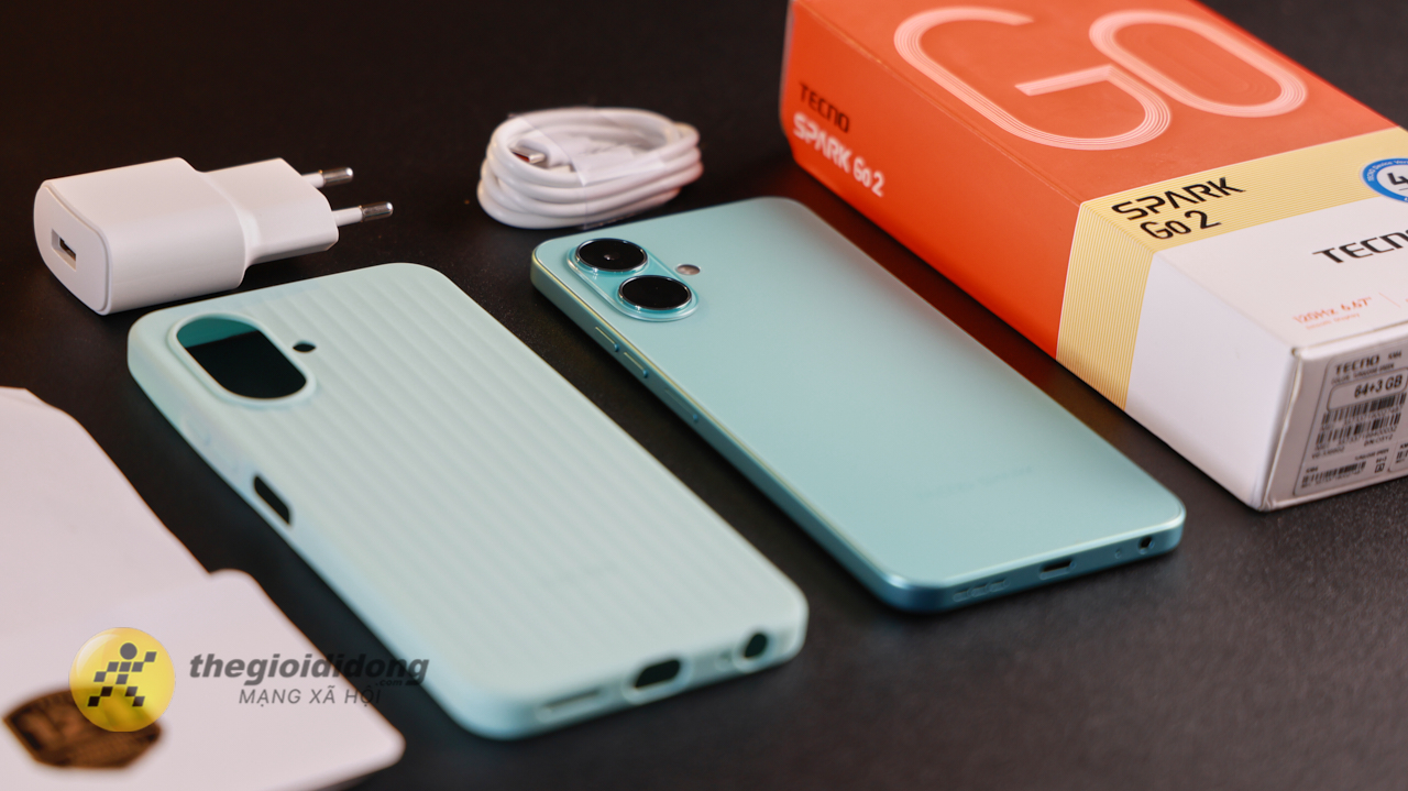 Trên Tay Tecno Spark Go 2: Màn Hình 120 Hz, Pin Lớn 5.200 Mah Mà Giá Chỉ 1.89 Triệu Đồng Trên Tay Tecno Spark Go 2: Màn Hình 120 Hz, Pin Lớn 5.200 Mah Mà Giá Chỉ 1.89 Triệu Đồng
