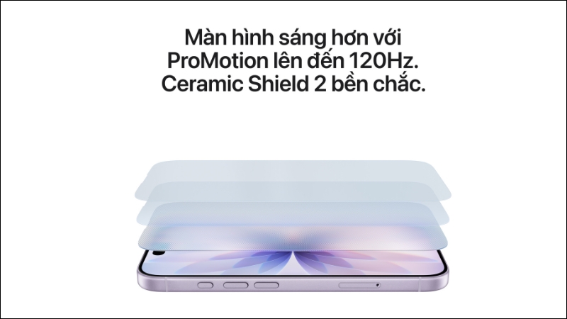 Màn hình 120Hz trên mọi phiên bản