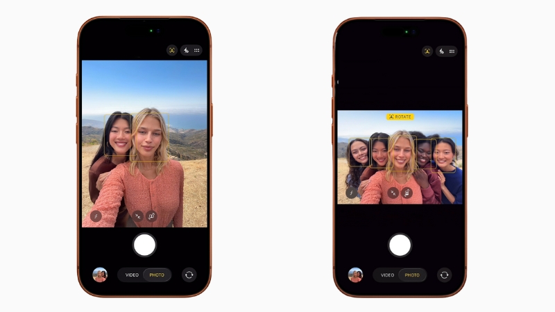 Bổ sung t&iacute;nh năng Center Stage ở camera trước