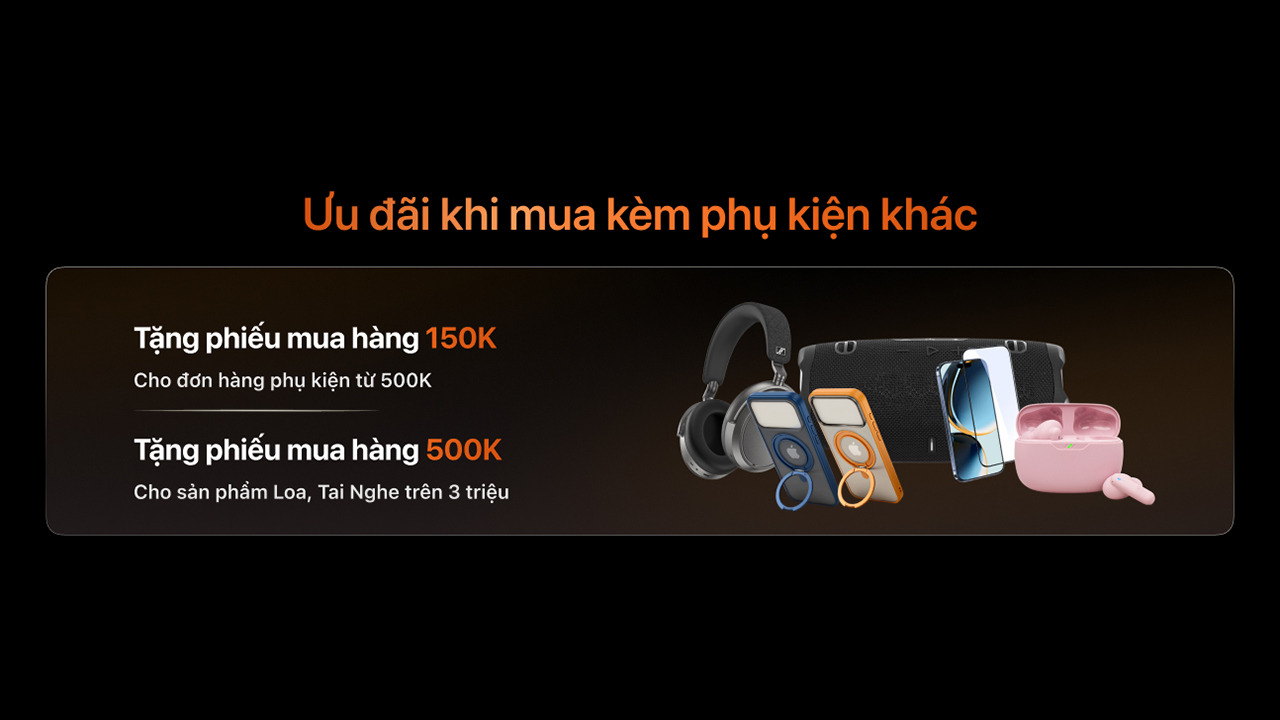 Phụ Kiện Ưu Đãi Cực Ngon Khi Mua Kèm Iphone 17 Series, Mua Ngay Tại Tgdđ Phụ Kiện Ưu Đãi Cực Ngon Khi Mua Kèm Iphone 17 Series, Mua Ngay Tại Tgdđ