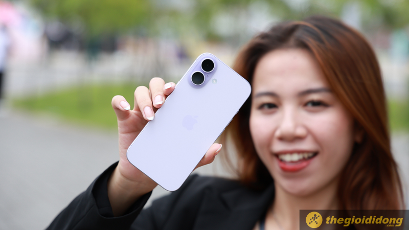 Hình thực tế của iPhone 17 bản tiêu chuẩn với màu sắc trẻ trung thời trang