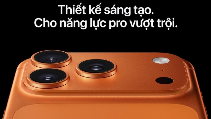 iPhone 17 Pro Max với camera n&acirc;ng cấp, zoom tele 8x