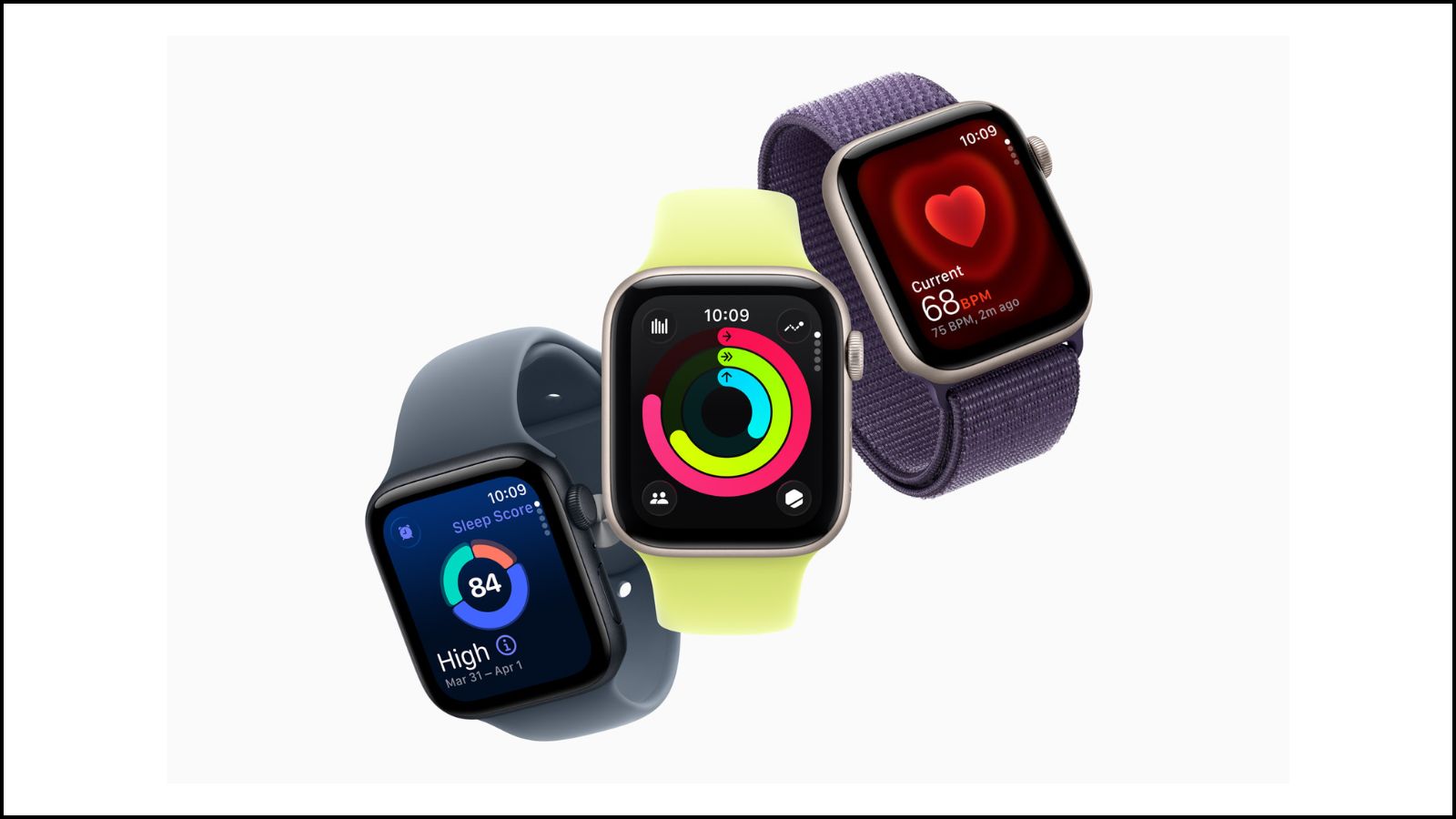 Một số t&iacute;nh năng sức khỏe tr&ecirc;n Apple Watch SE 3. Ảnh: Apple