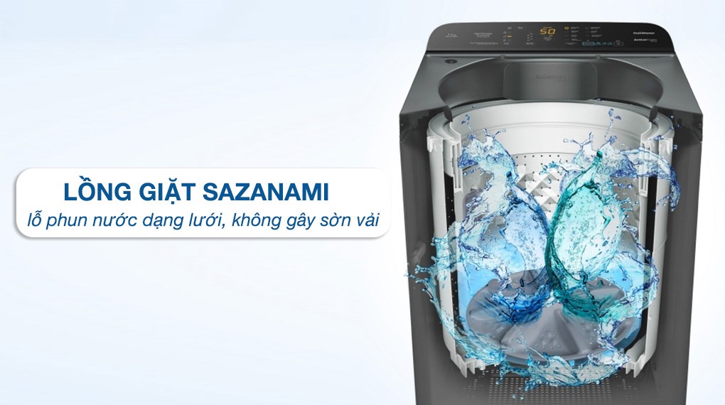 Vệ sinh lồng giặt Sazanami định kỳ để đảm bảo hiệu quả và độ bền Vệ sinh lồng giặt Sazanami định kỳ để đảm bảo hiệu quả và độ bền