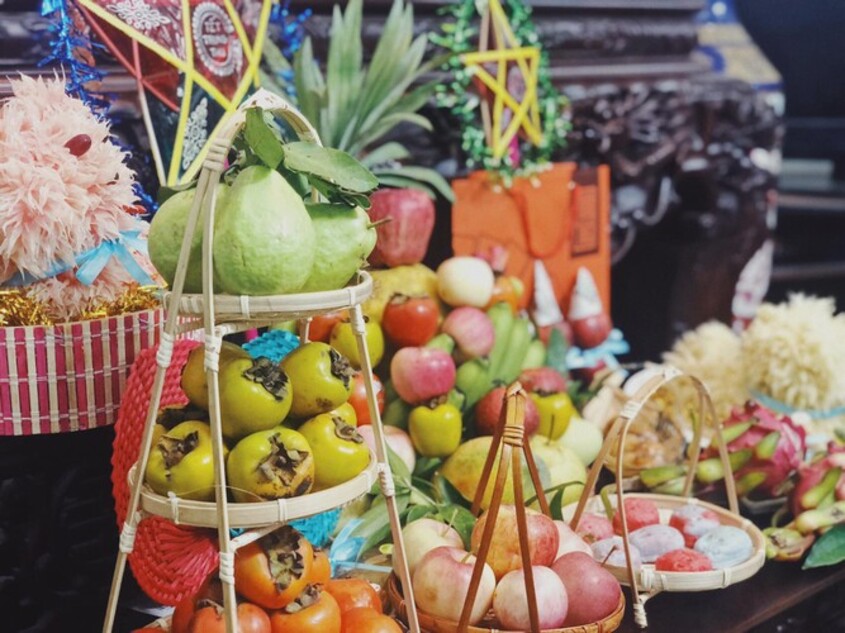 Mẫu trang trí mâm cỗ trung thu đơn giản 20