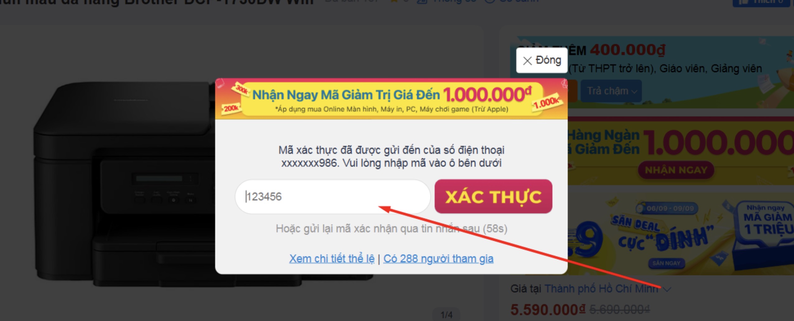 Nhận Mã Giảm Giá Đến 1 Triệu Khi Mua Màn Hình, Máy Tính, Máy In, Chỉ Có Tại Tgdđ Nhận Mã Giảm Giá Đến 1 Triệu Khi Mua Màn Hình, Máy Tính, Máy In, Chỉ Có Tại Tgdđ