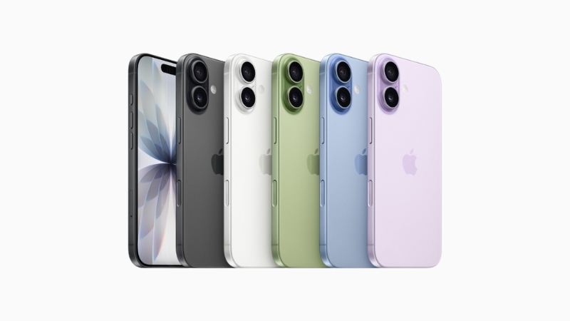 Vỏ iPhone 17 phi&ecirc;n bản ti&ecirc;u chuẩn được l&agrave;m từ Khung nh&ocirc;m