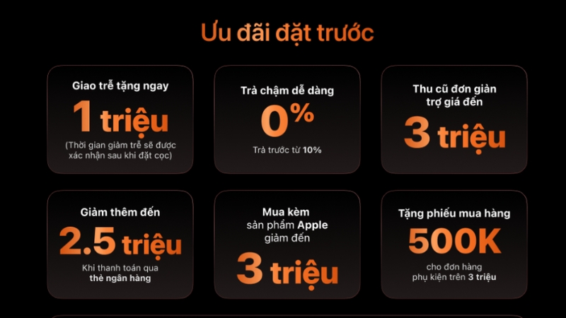 Bạn sẽ sở hữu iPhone 17 Series, iPhone 17 Air với c&aacute;c ưu đ&atilde;i hấp dẫn tại Thế Giới Di Động