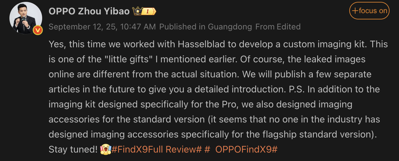 Oppo Find X9 Pro Oppo Find X9 Pro