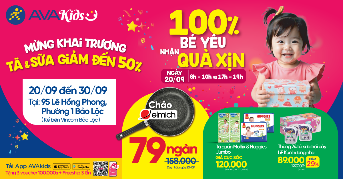 Khai trương AVAKids Bảo Lộc