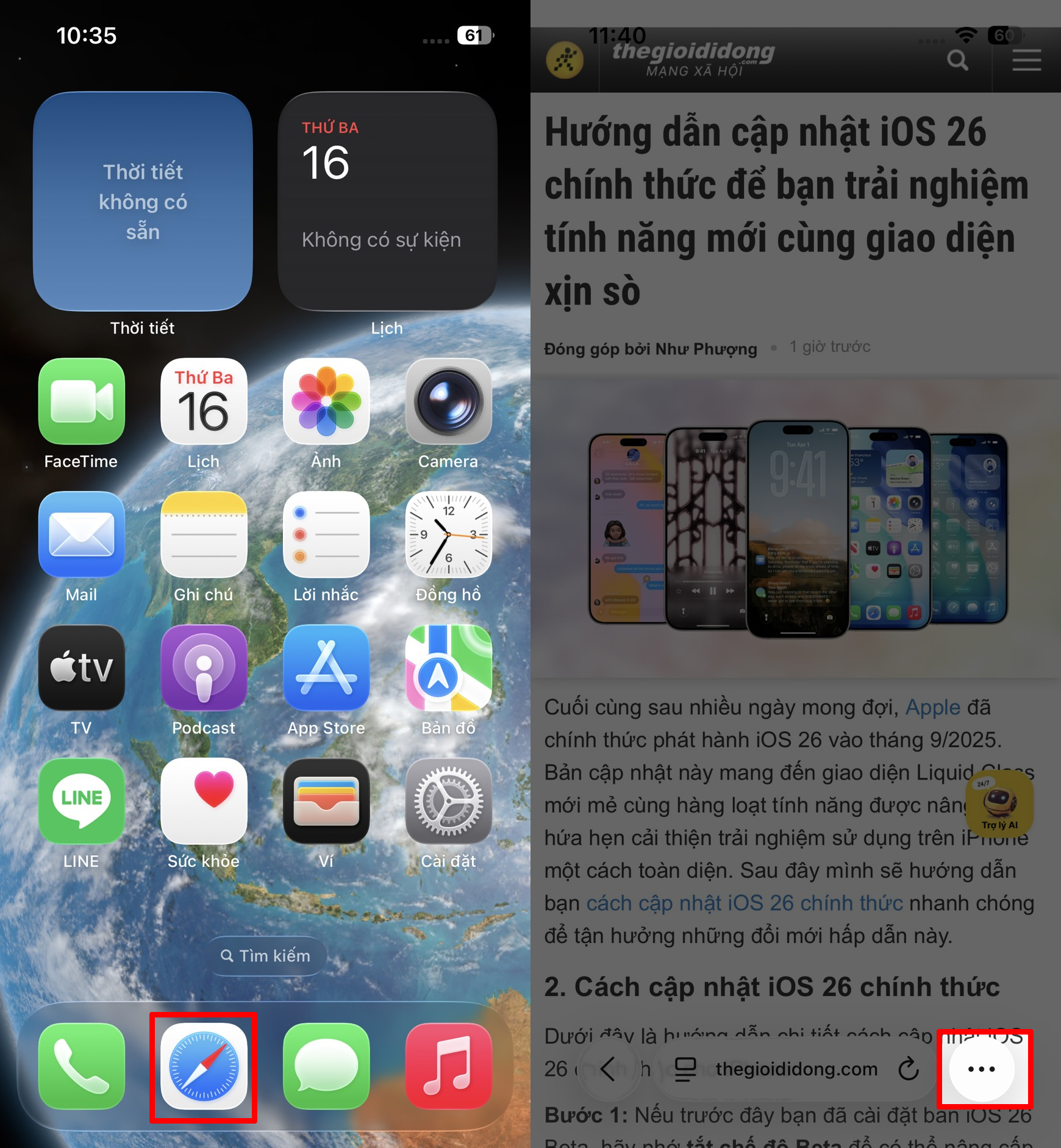 Cách Thêm Trang Web Vào Màn Hình Chính Iphone Cách Thêm Trang Web Vào Màn Hình Chính Iphone
