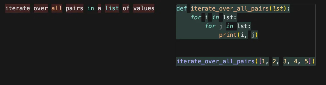 Cách sử dụng Cursor AI: Code Completion với phím Tab - Mô tả ngôn ngữ tự nhiênn > Cursor sinh ra code auto-complete > Nhấn phím Tab để chèn vào