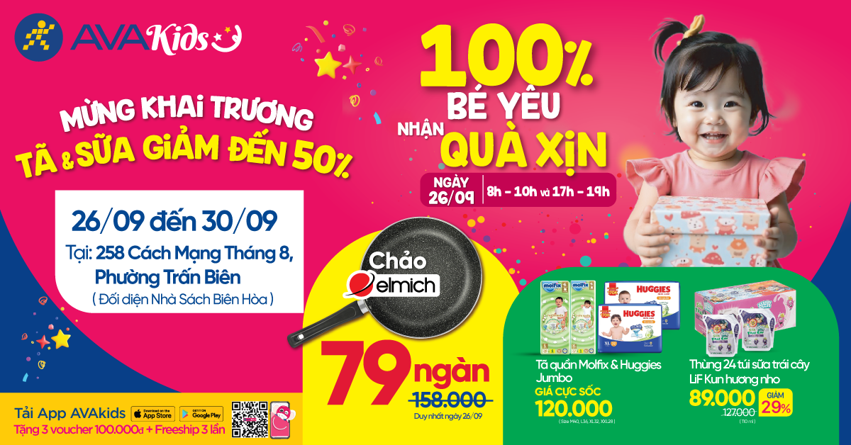 Khai trương AVAKids Biên Hoà