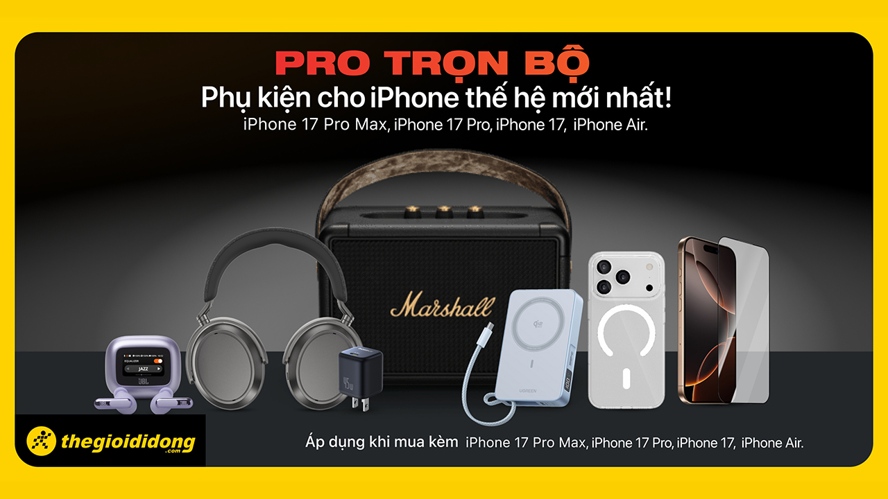 Ưu đãi loa, tai nghe chính hãng khi mua kèm iPhone thế hệ mới nhất