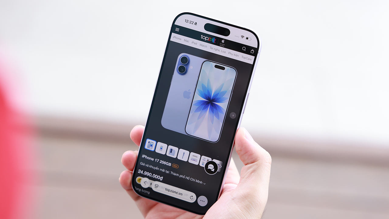 Trên tay iPhone 17