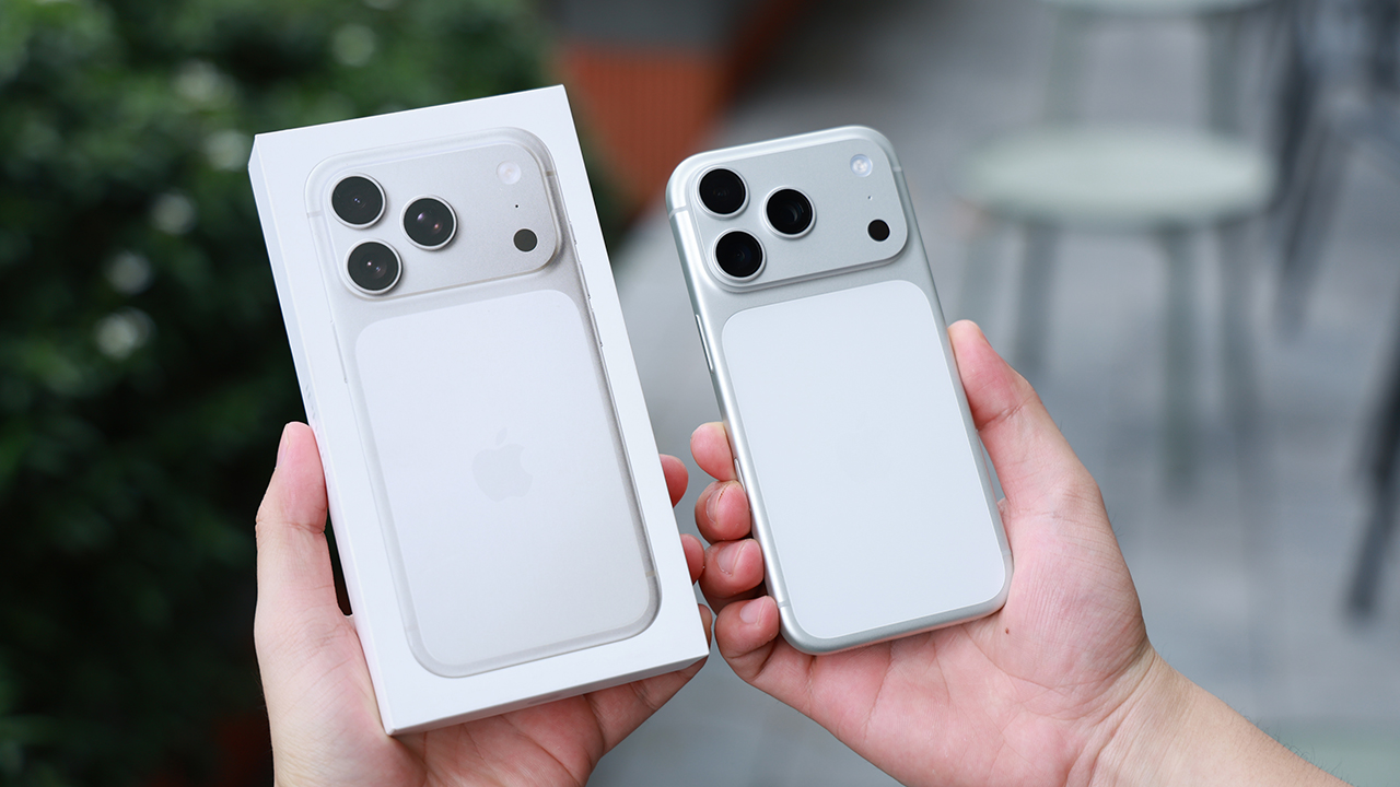 Trên tay iPhone 17 Pro