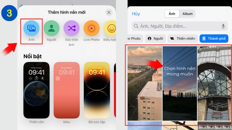Sau đó, bạn chọn mục 