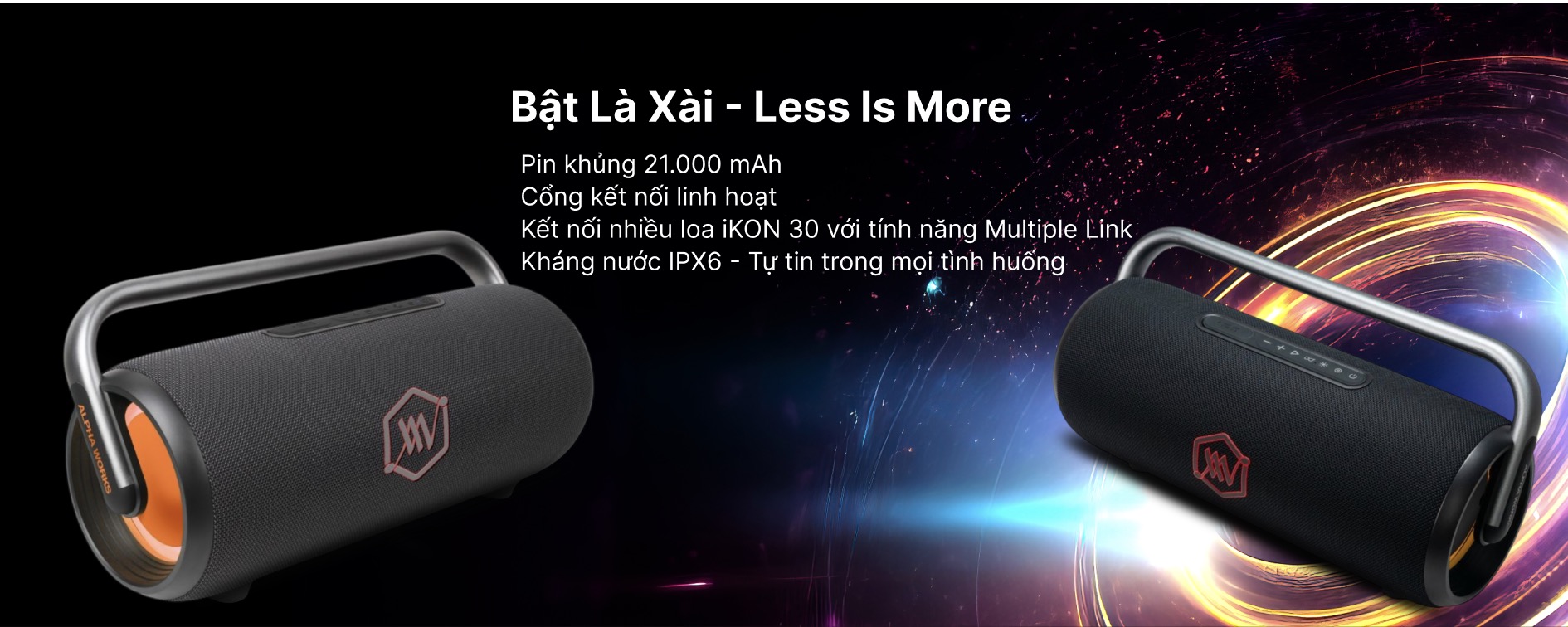Đôi Nét Về Bộ Đôi Alpha Works Ikon 12 | Ikon 30 Đôi Nét Về Bộ Đôi Alpha Works Ikon 12 | Ikon 30