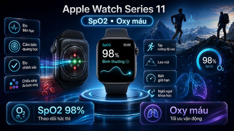 Apple Watch Series 11 do SpO2 va theo doi oxy mau Apple Watch Series 11 do SpO2 va theo doi oxy mau