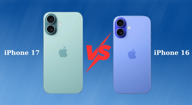 iPhone 17 và iPhone 16 đều là những chiếc smartphone nổi bật trong phân khúc cao cấp